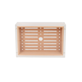 Angelo Humidor Acryl, innen Zedernholz