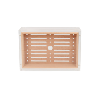 Angelo Humidor Acryl, innen Zedernholz