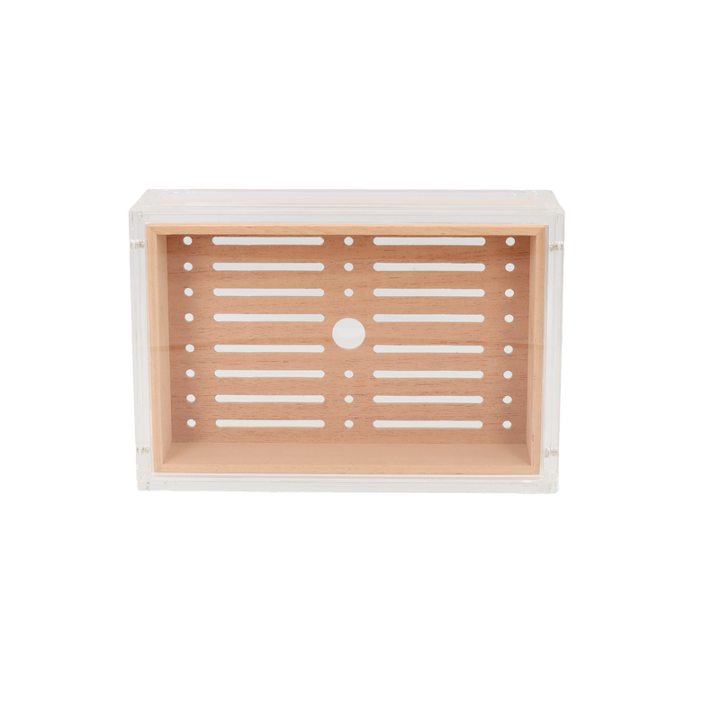 Angelo Humidor Acryl, innen Zedernholz