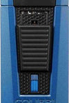 COLIBRI Zigarren-Feuerzeug Stealth II blau/schwarz