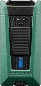 COLIBRI Zigarren-Feuerzeug Stealth II grün/schwarz