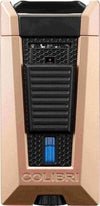 COLIBRI Zigarren-Feuerzeug Stealth II rosegold/schwarz