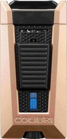 COLIBRI Zigarren-Feuerzeug Stealth II rosegold/schwarz