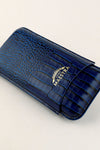 Partagas Lederetui Linea Maestra in blau