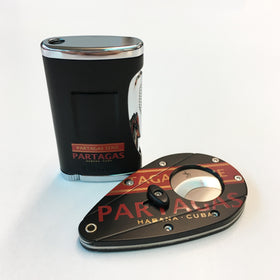 Traumhaftes Feuerzeug-Cutter Set der Partagas-Serie von Xikar