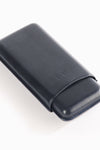 OXS Spanish Leather 3er Zigarrenetui - Blau