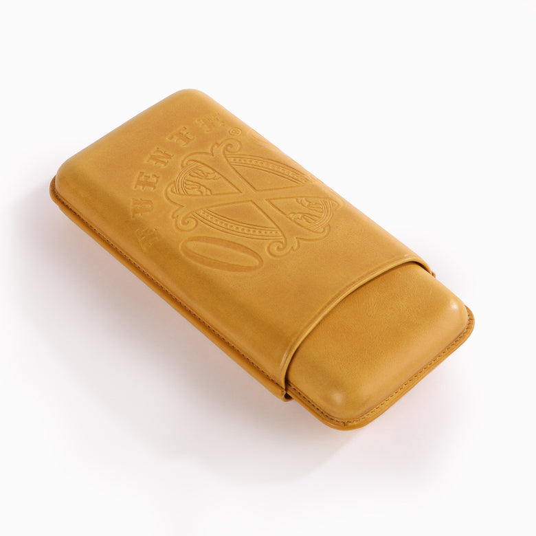 OXS Spanish Leather 3er Zigarrenetui - El Camel