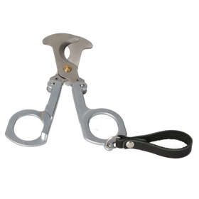 Angelo Zigarrenschere Schlüsselanhänger Metall silberfarben