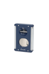 Caseti Zigarrenabschneider 3 in 1 - blau matt/chrom inkl. Zigarrenständer