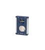Caseti Zigarrenabschneider 3 in 1 - blau matt/chrom inkl. Zigarrenständer
