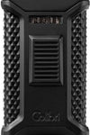 COLIBRI Zigarrenfeuerzeug Ascari schwarz 3er Jetflame inkl. Rundcutter