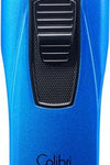 COLIBRI Zigarrenfeuerzeug Monaco II metallic blau 3er Jetflame