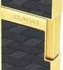 S.T. DUPONT Biggy Monogramm gold/schwarz Jetflame