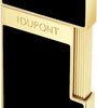 S.T. DUPONT Biggy schwarz Lack/gold Jetflame