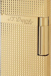 S.T. DUPONT Ligne2 vergoldet carreé