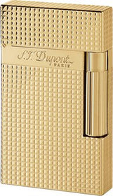 S.T. DUPONT Ligne2 vergoldet carreé