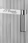 S.T. DUPONT Ligne2 versilbert längsgestreift