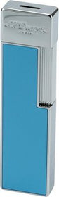 S.T. DUPONT Twiggy hellblau Lack/chrom Jetflame