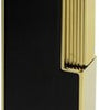S.T. DUPONT Twiggy schwarz Lack/gold Jetflame