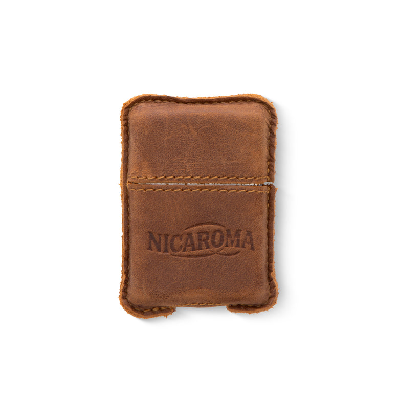 Nicaroma Jet-Flame Leder Zippo