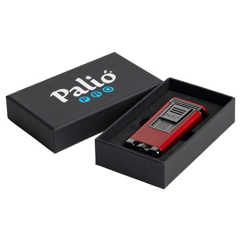 Palio Polaris mit dreifach Jetflam Rot-Gunmetal