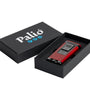 Palio Polaris mit dreifach Jetflam Rot-Gunmetal