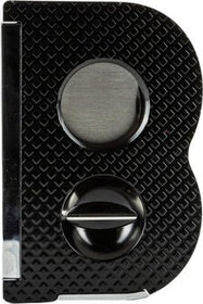 PASSATORE Zig.Abschneider schwarz Kerb-/Flachschnitt, Rundcut