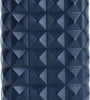 COLIBRI Quasar 3er Zigarrenetui marine/chrom innen Zedernholz