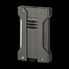 Winjet Feuerzeug im formschönen Design Jetflame - anthrazit