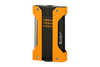 Winjet Feuerzeug im formschönen Design Jetflame - orange/schwarz