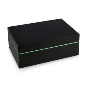 Zino Humidor Z80 Eiche - Schwarz/Minze