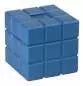 COLIBRI Quasar Tischfeuerzeug Heritage Cube Blau 2er Jetflame/Softflame