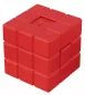 COLIBRI Quasar Tischfeuerzeug Heritage Cube Rot 2er Jetflame/Softflame