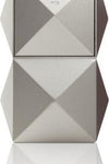 COLIBRI Quasar Tischfeuerzeug - Silber 3er Jetflame