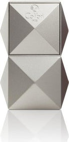 COLIBRI Quasar Tischfeuerzeug - Silber 3er Jetflame