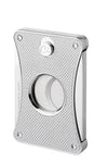 Caseti Zigarrenabschneider Carbon Chrom Satiniert Doppelklingen Ringmass 56