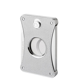 Caseti Zigarrenabschneider Carbon Chrom Satiniert Doppelklingen Ringmass 56