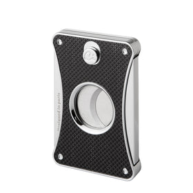 Caseti Zigarrenabschneider Carbon, 2 Klingen, Ring 56