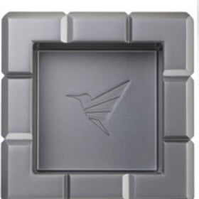 COLIBRI Quasar Zigarrenascher Aluminium Heritage Cube anthrazit