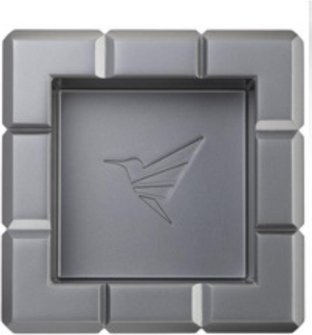 COLIBRI Quasar Zigarrenascher Aluminium Heritage Cube anthrazit