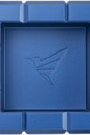 COLIBRI Quasar Zigarrenascher Aluminium Heritage Cube blau