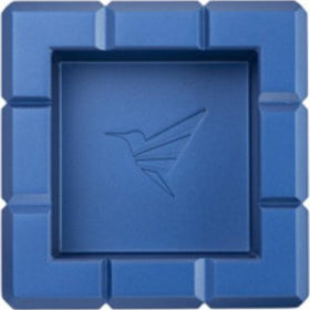 COLIBRI Quasar Zigarrenascher Aluminium Heritage Cube blau