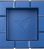 COLIBRI Quasar Zigarrenascher Aluminium Heritage Cube blau
