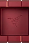 COLIBRI Quasar Zigarrenascher Aluminium Heritage Cube rot