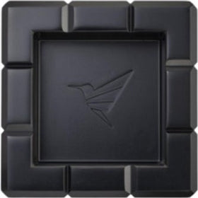 COLIBRI Quasar Zigarrenascher Aluminium Heritage Cube schwarz