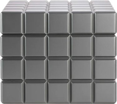 COLIBRI Humidor Heritage Cube anthrazit