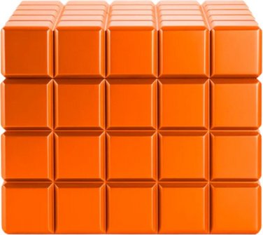 COLIBRI Humidor Heritage Cube orange