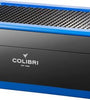 COLIBRI Humidor Rally schwarz/blau