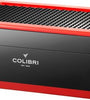 COLIBRI Humidor Rally schwarz/rot