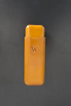 Montes Ubrique 2er Leder Etui camel